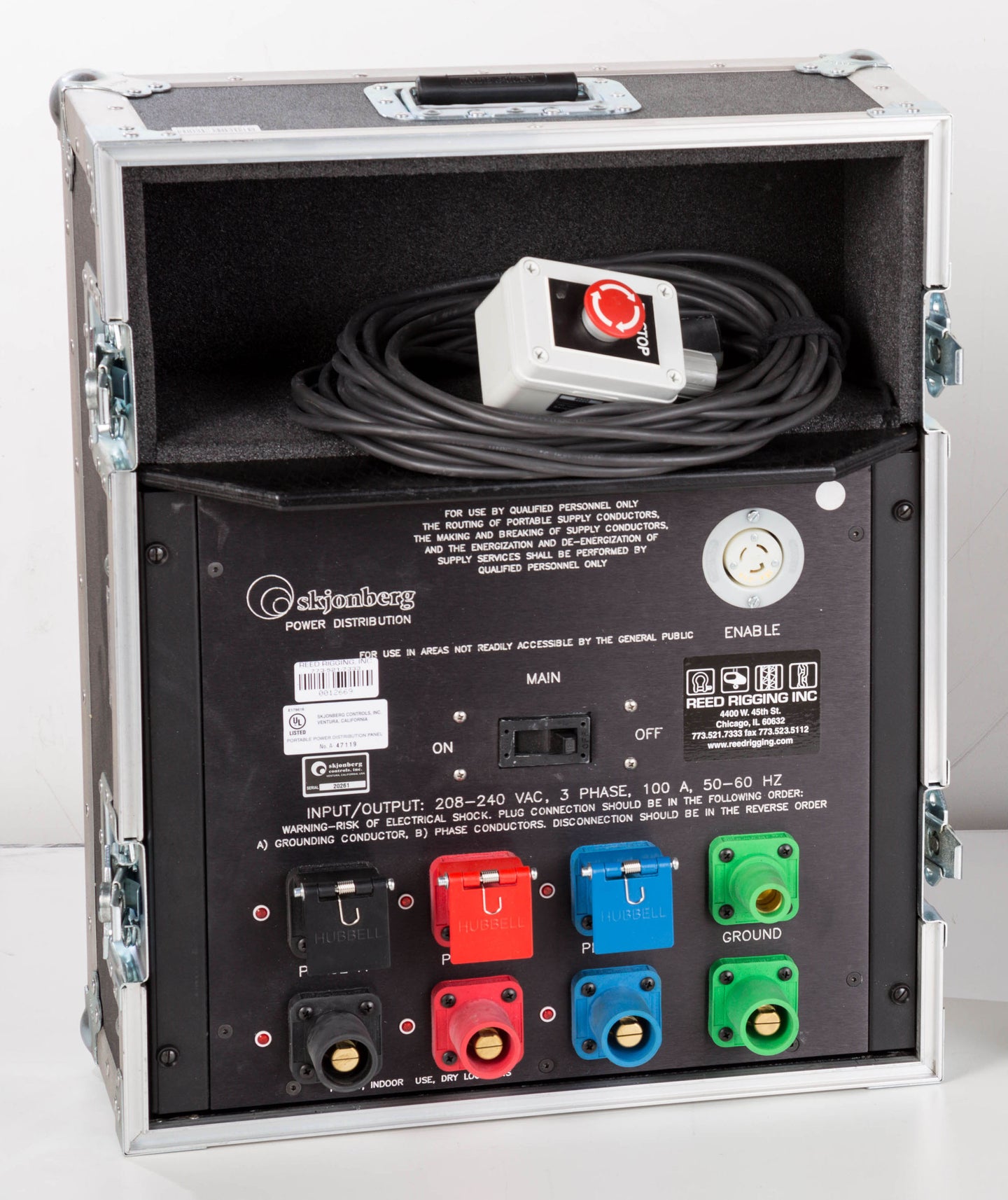 Skjonberg Emergency Power Disconnect 100A